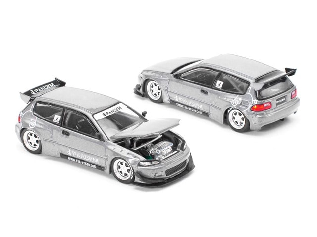 POP RACE x Enigma 1/64 Pandem Civic EG6 v1.5 Metallic Blue | Honda