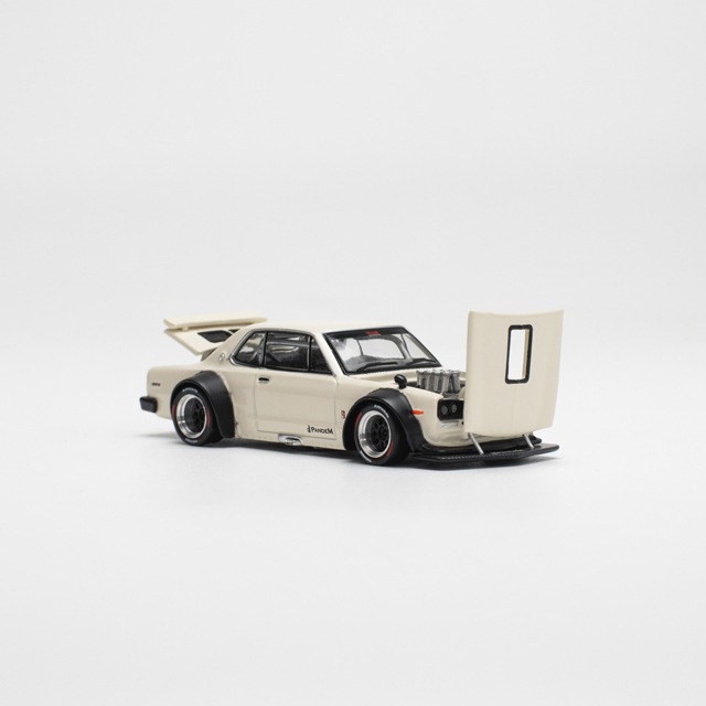 1/64 V8 Drift (Hakosuka) WHITE | Nissan | POP RACE WORLD JAPAN