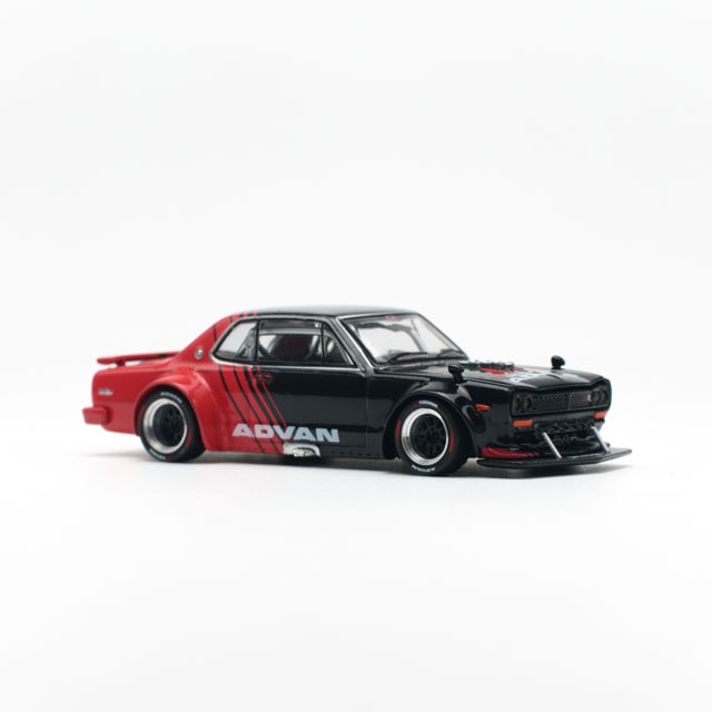1/64 SKYLINE GT-R V8 DRIFT (HAKOSUKA) ADVAN LIVERY | Nissan | POP