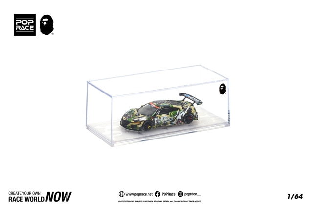 1/64 HONDA NSX GT3 EVO22 KCMG BATHING APE | Honda | POP RACE WORLD