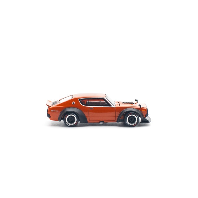 1/64 SKYLINE GT-R V8 DRIFT (KENMERI) ORANGE | Nissan | POP RACE