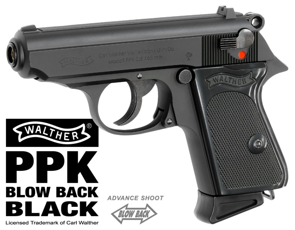 MGC製 M645 ★ マルゼン　ワルサー　PPKシルバー　ガスガン　セット マルゼン] ワルサー PPK/S 固定ガス ステンレスモデル パーツ欠品と