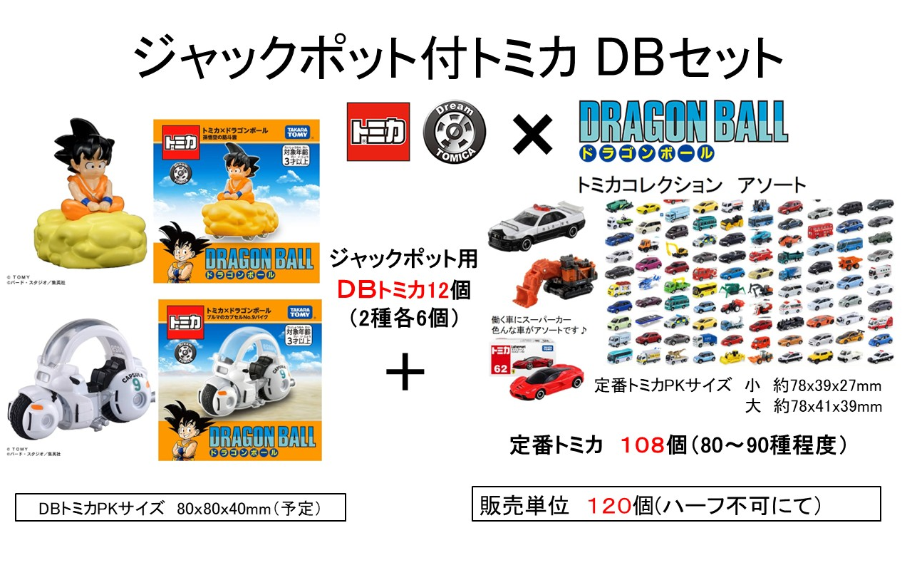 在庫限り！【2025/5/17発売商品入り】ドラゴンボールトミカ+通常トミカ