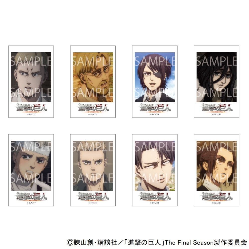 進撃の巨人 トレーディングチェキ風カードvol.2 ［B］ ※BOX販売 グッズ