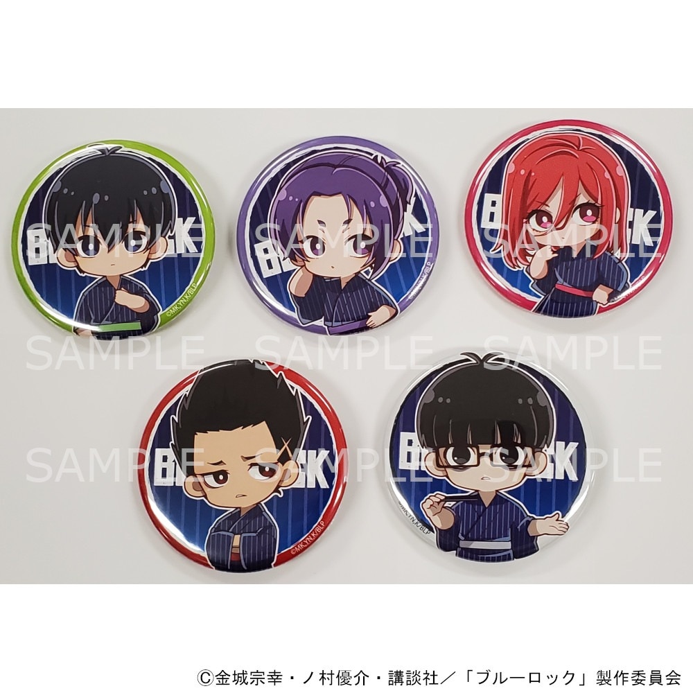 TVアニメ『ブルーロック』 缶バッジ 浴衣ver. BOX（A) ※BOX販売 グッズ