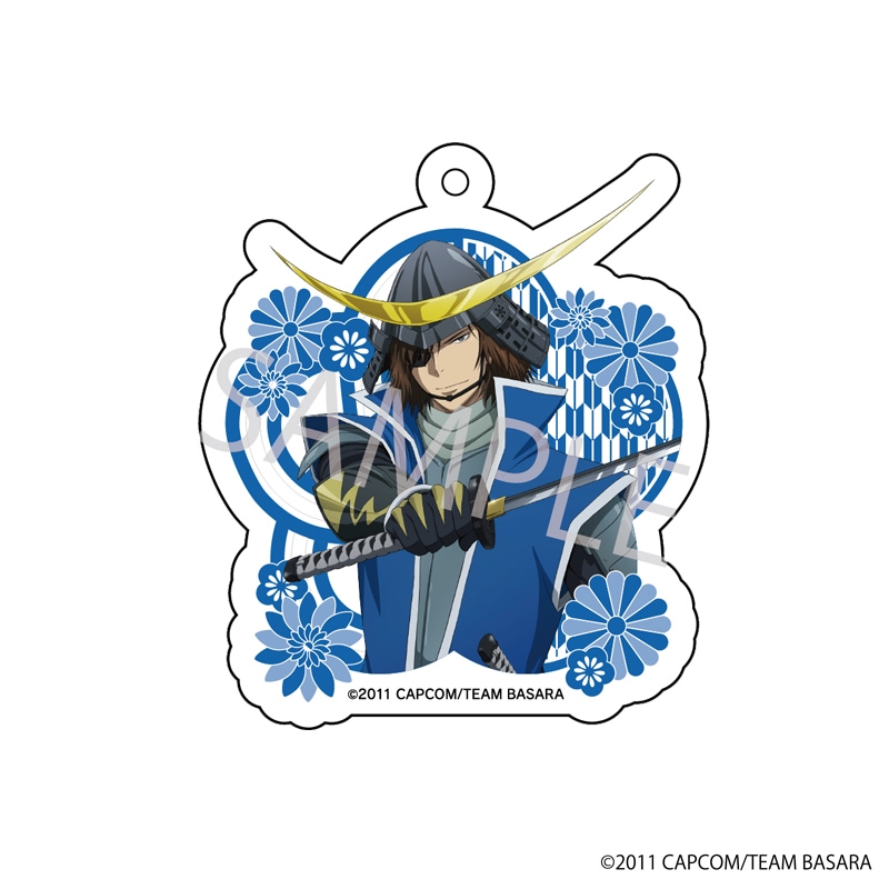 アニメ『戦国BASARA』コラボカフェ 描き下ろしアクリルキーホルダー