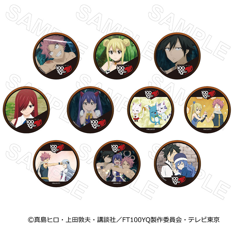 TVアニメ「FAIRYTAIL 100年クエスト」 缶バッジVol.3 コンプリートセット