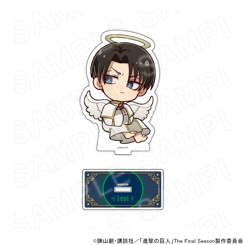 進撃の巨人 ミニキャラアクリルスタンド 天使と悪魔Ver. リヴァイ