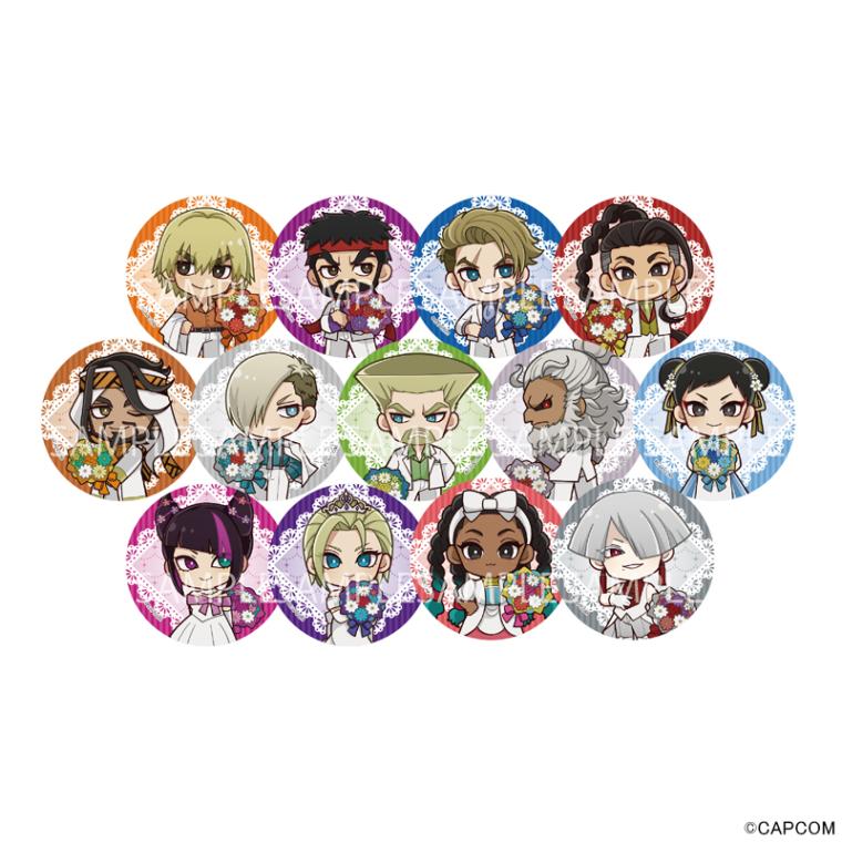 ストリートファイター6』2周年POPUPSHOP ミニキャラ缶バッジ