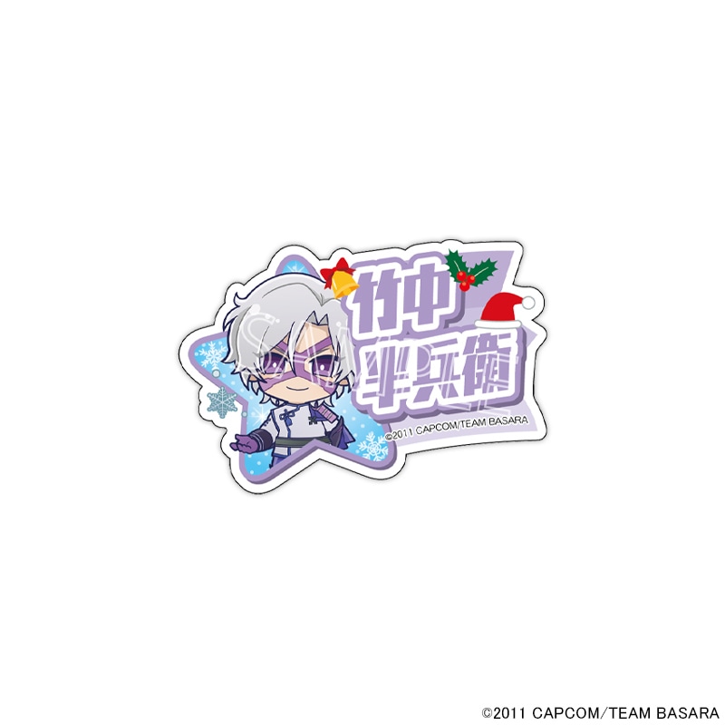 アニメ『戦国BASARA』 ～ホワイトクリスマス～ ネームバッジ[竹中半兵衛]