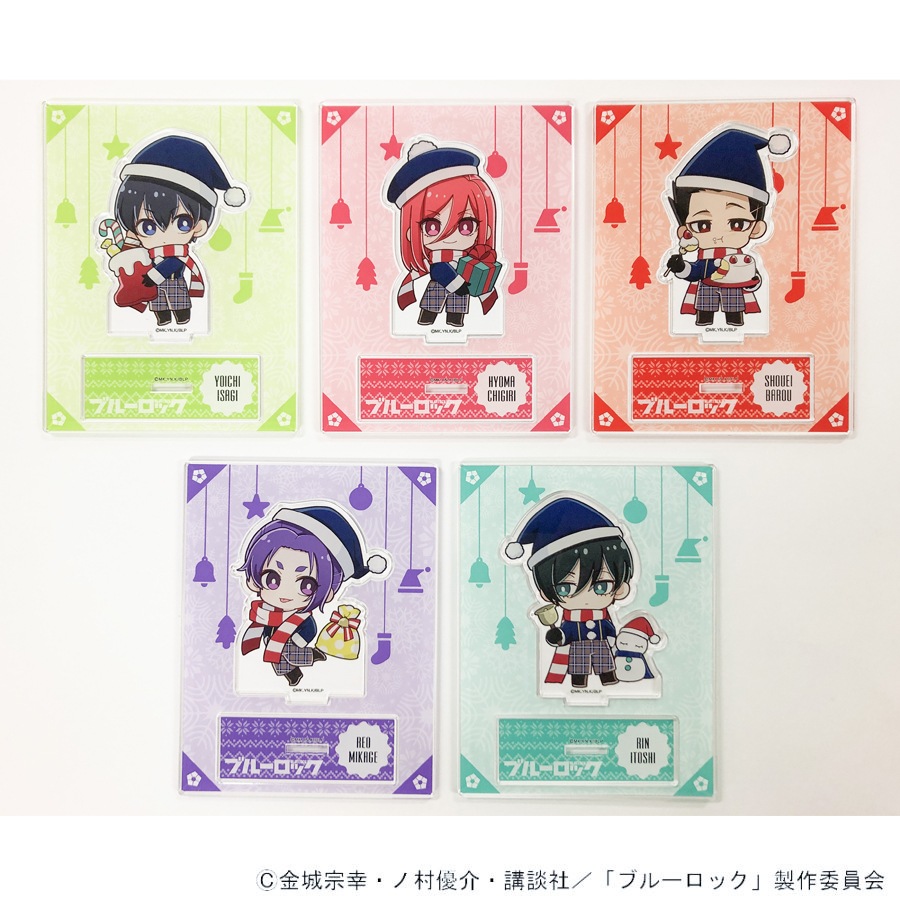 TVアニメ『ブルーロック』 アクリルスタンド クリスマスver. BOX（A）