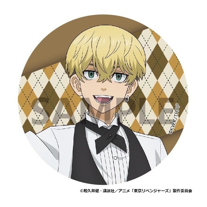 TVアニメ『東京リベンジャーズ』 描き下ろし缶バッジ カフェver. 松野