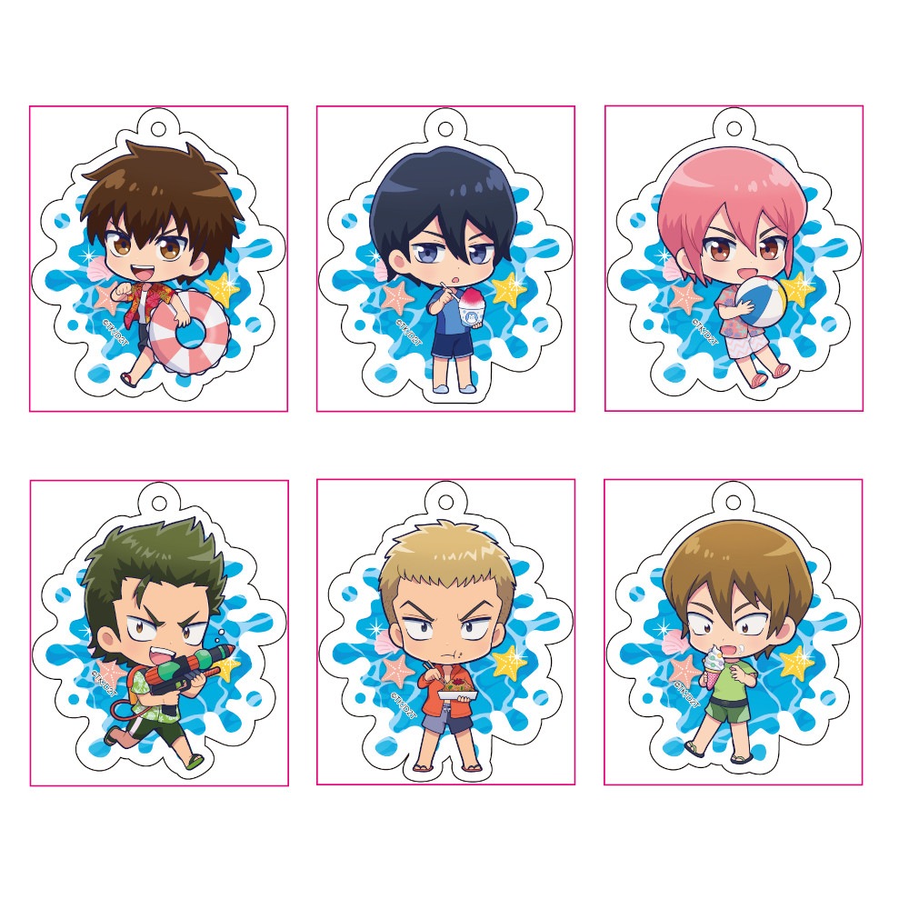 TVアニメ「ダイヤのA actⅡ」 (夏ver) アクリルキーホルダー BOX(A)