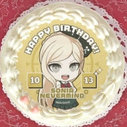 公式】バースデーキャラクター柄 ケーキ・マカロン・カップケーキ