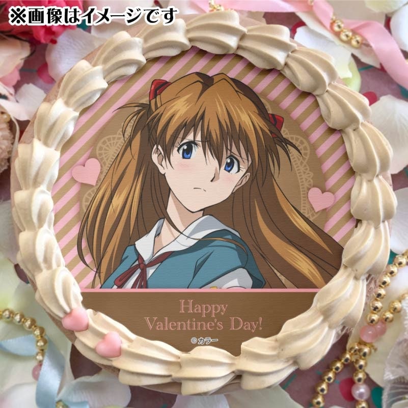 バレンタインプリケーキ2025（式波・アスカ・ラングレー）【特典缶