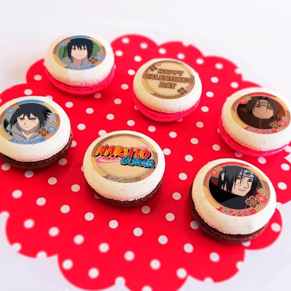 バレンタインプリマカロン6個セット2024（サスケ&イタチ）【特典缶