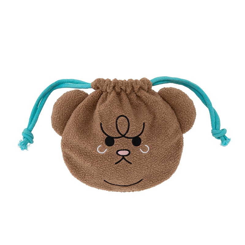悲熊 お顔巾着 | バッグ・ポーチ | キューライスストア 【グッズ公式】