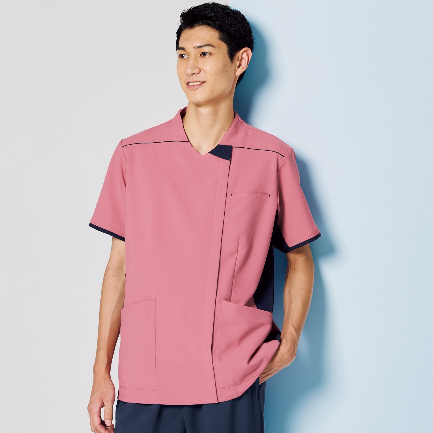 男女兼用ファスナースクラブ[アッシュピンク]