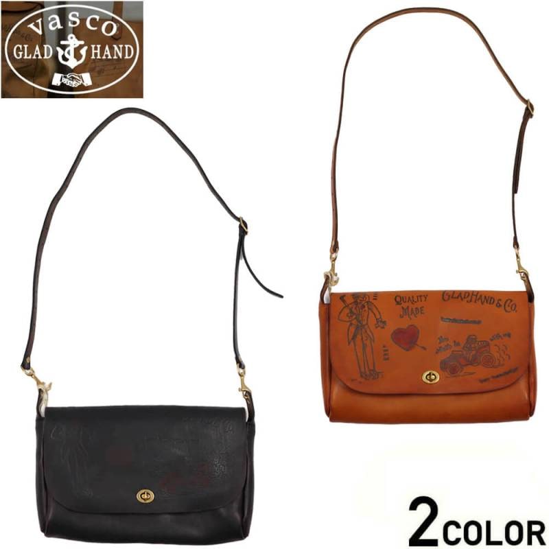 GLADHAND x VASCO LEATHER 3WAY CLUTCH BAG 