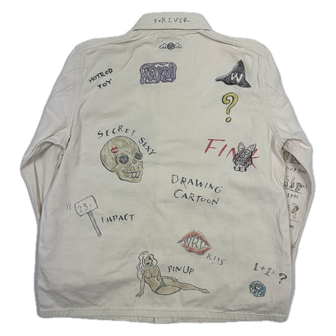 WEIRDO DRAWING CARTOON - COVERALL JACKET | ブランド一覧,WEIRDO