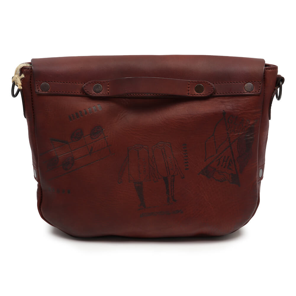 GLADHAND x VASCO LEATHER POSTMAN SHOULDER BAG 