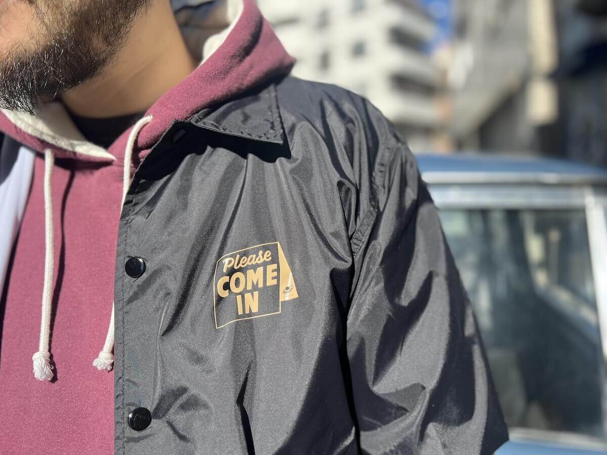 NORTH NO NAME NNN SIGN COACH JACKET HOLIDAY PAINT Sketch