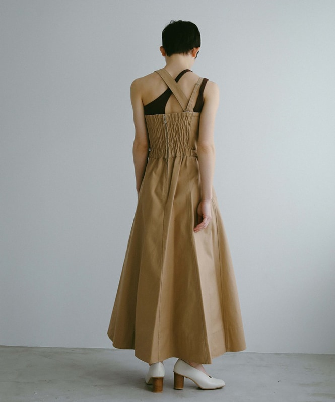 フロントホックプリーツワンピース | ONEPIECE | ROOM903 online