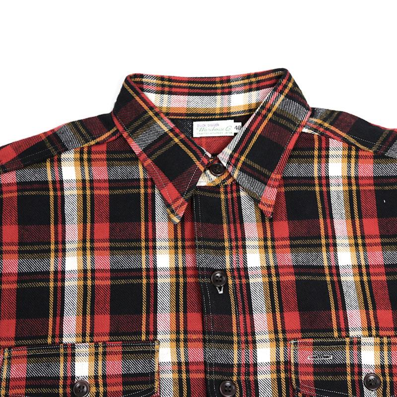 WAREHOUSE/ウェアハウス 3022 DUCK DIGGER フランネルシャツ WITH