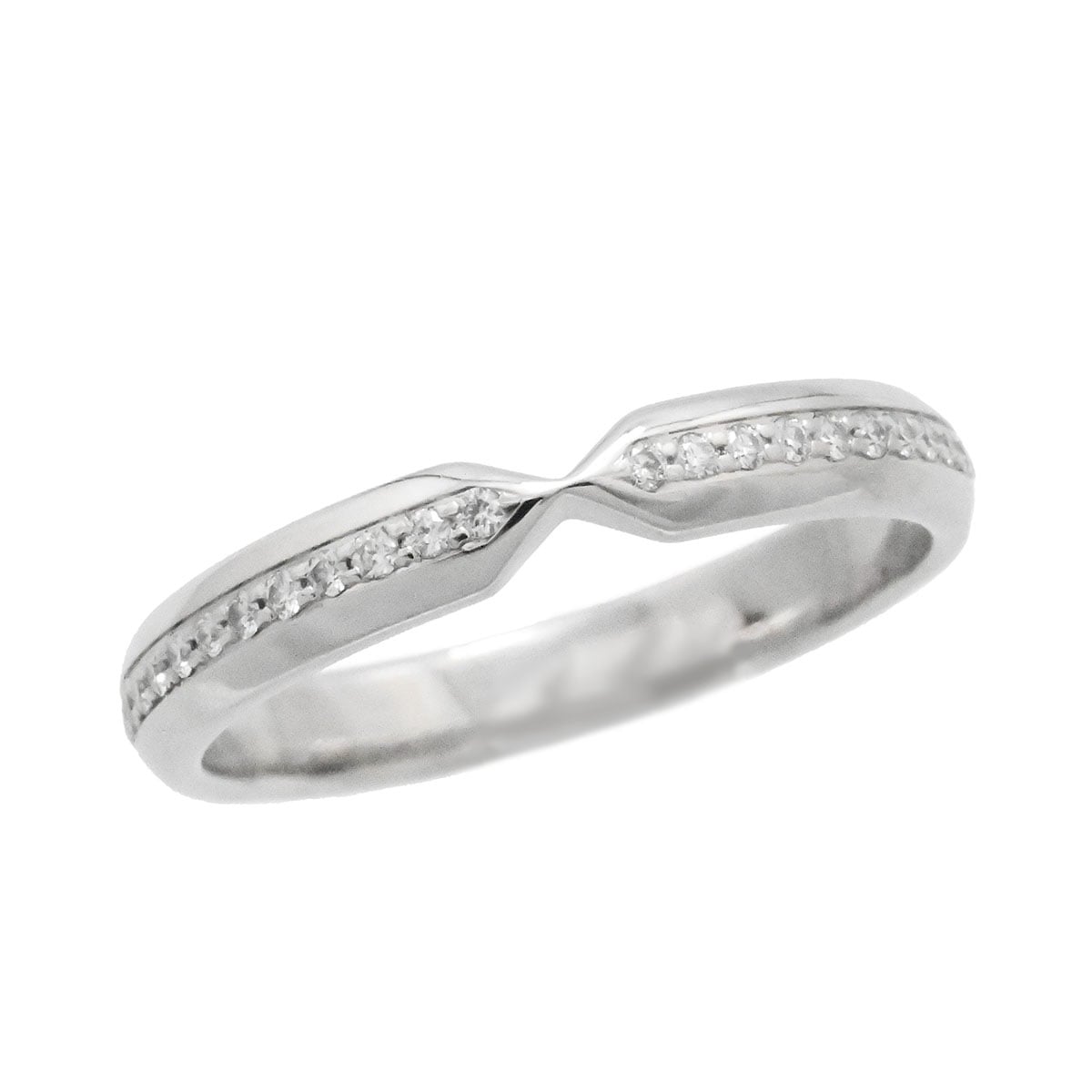 ティファニー TIFFANY & Co. PT950 プラチナ ダイヤ ネスティング