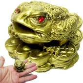 黄金関羽立像22cm【送料無料】（沖縄別途1000円）|関羽像,三国志,廟