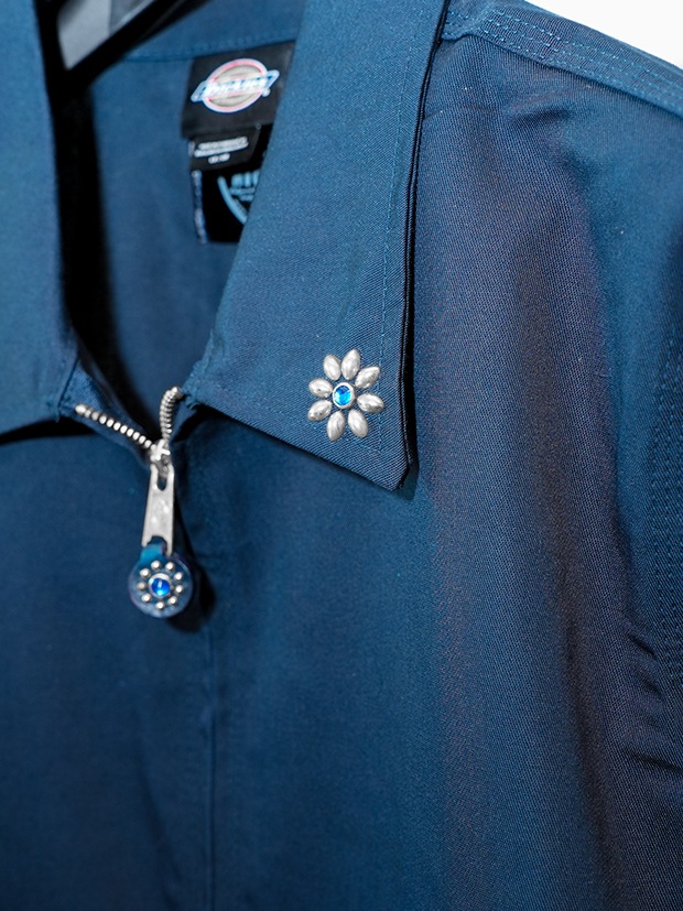 HTC Dickies Eisenhower Jacket #FLOWER / NAVY | HTC | rumbleFISH