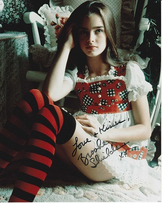 ブルック・シールズ 直筆オートグラフ | オートグラフ（直筆サイン