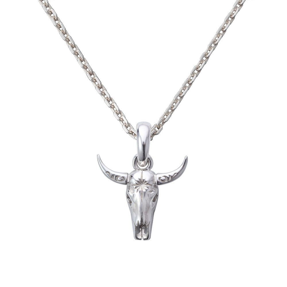 バッファロースカル サンシンボル シルバー925ペンダントトップ｜全て