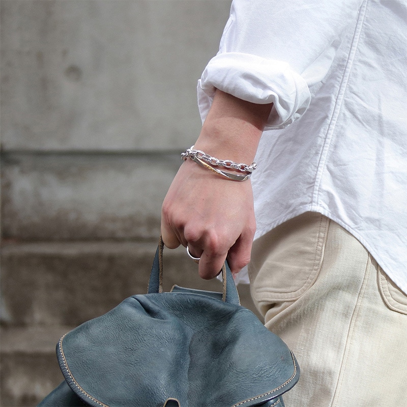 アラベスク シルバー925チェーンブレスレット｜全てのシルバー