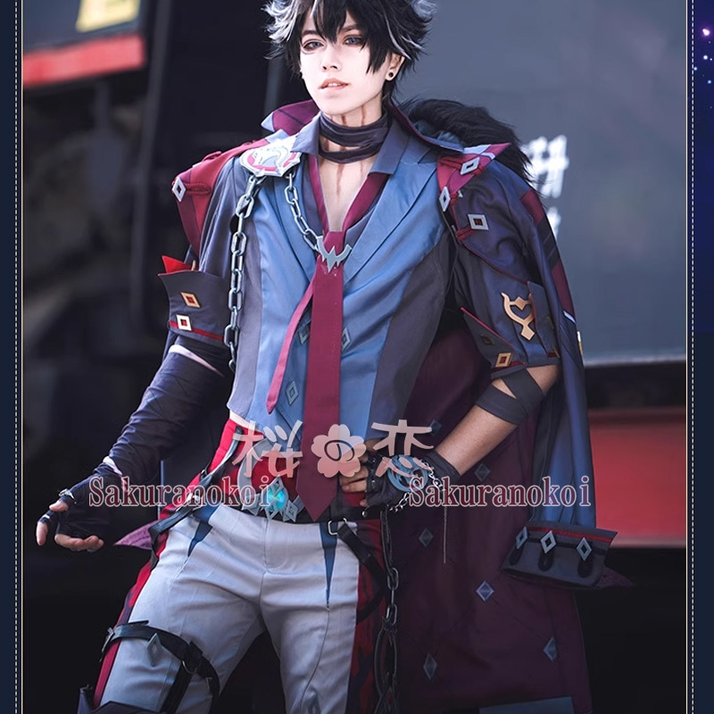 原神 げんしん genshin リオセスリ コスプレ 衣装 Mavuika 火神