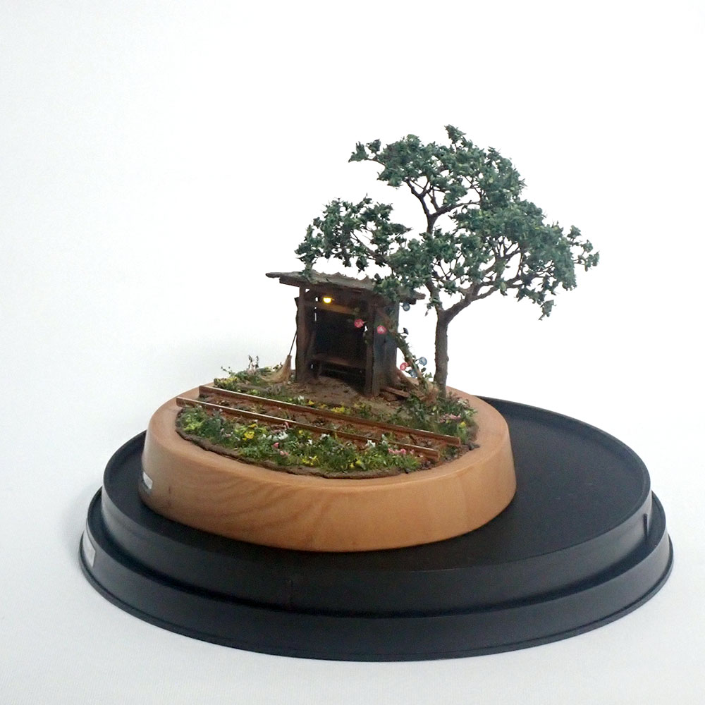 朝顔咲く軽便停留所 ：Art Stage K 塗装済完成品 1/87スケール HO