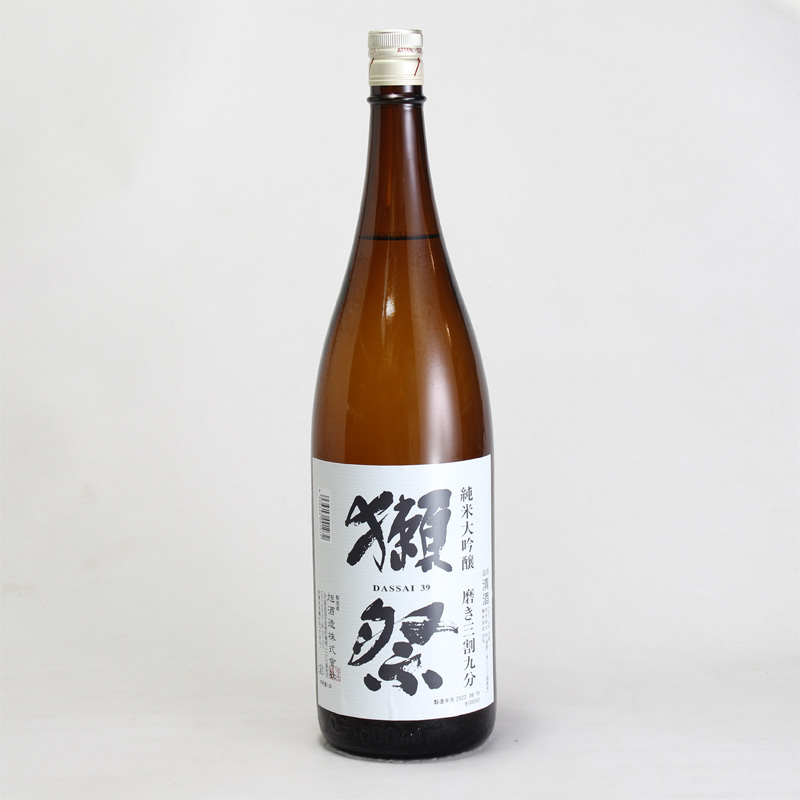 獺祭 純米大吟醸 磨き39 1800ml （カートン無し）｜地酒（日本酒）通販