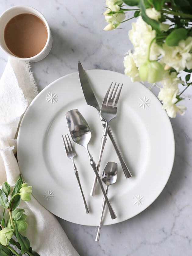 カトラリー Mathis マット シルバー スプーン ナイフ フォーク