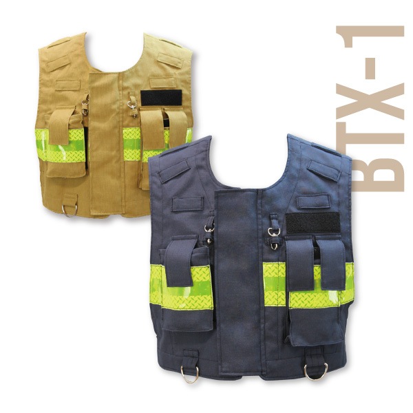 受発注】防火衣生地 アラミドベスト BTX-1｜オリジナルベスト