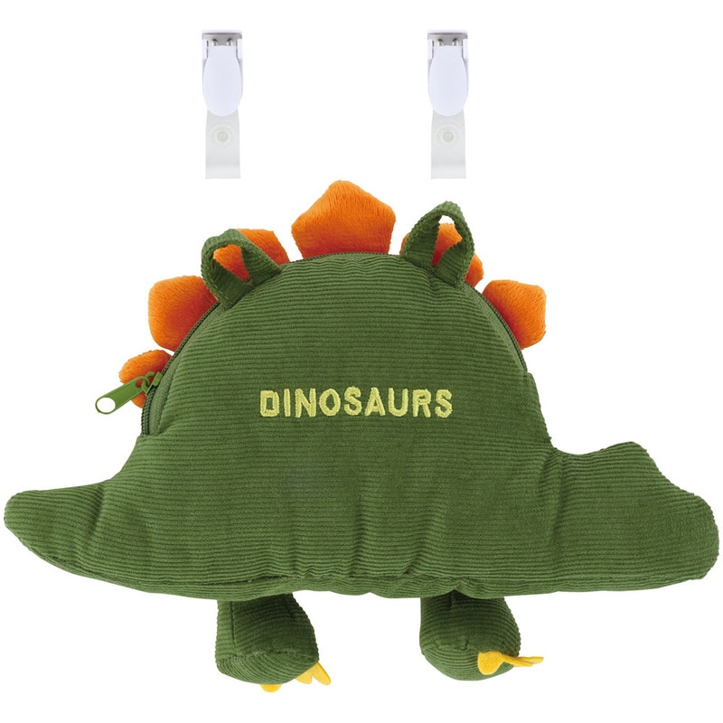 ダイカット おでかけ ポーチ お出かけ クリップ 簡単 取り付け