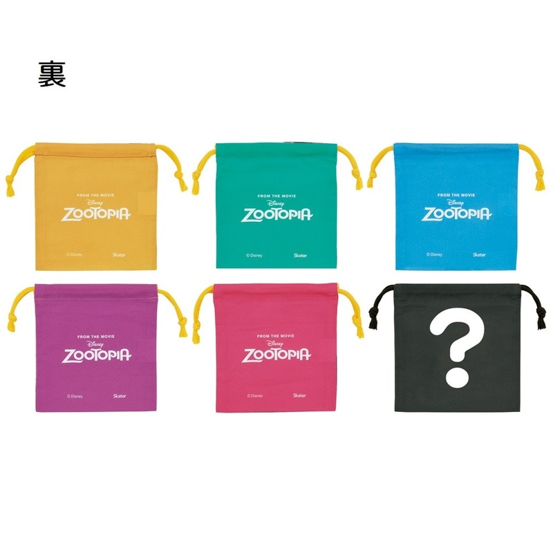 スケーター キャラクター ブラインド 巾着 M 全6種類 レアデザイン1