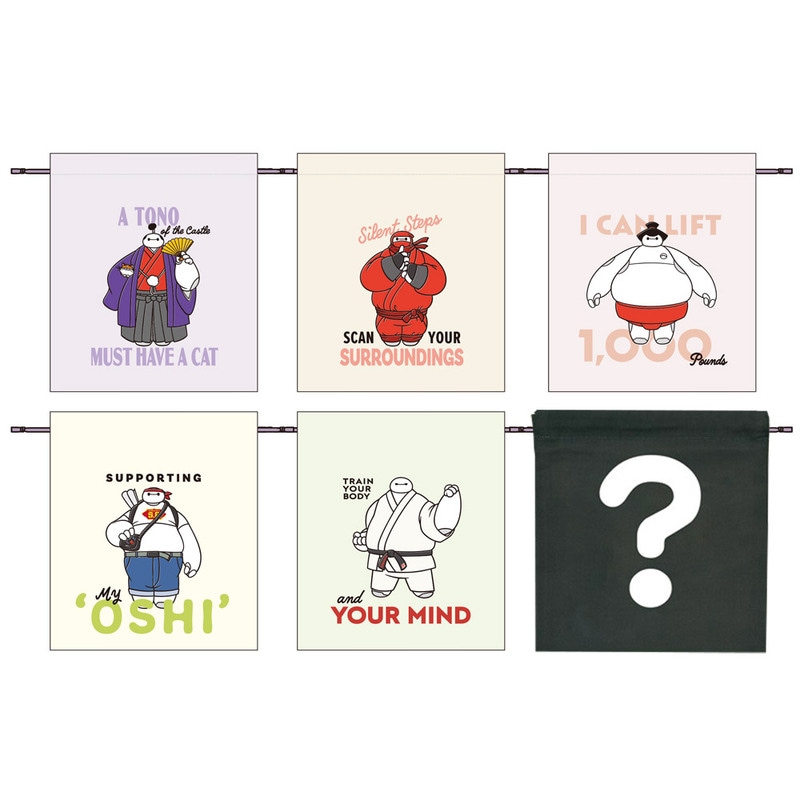 スケーター キャラクター ブラインド 巾着 L 全6種類 レアデザイン1