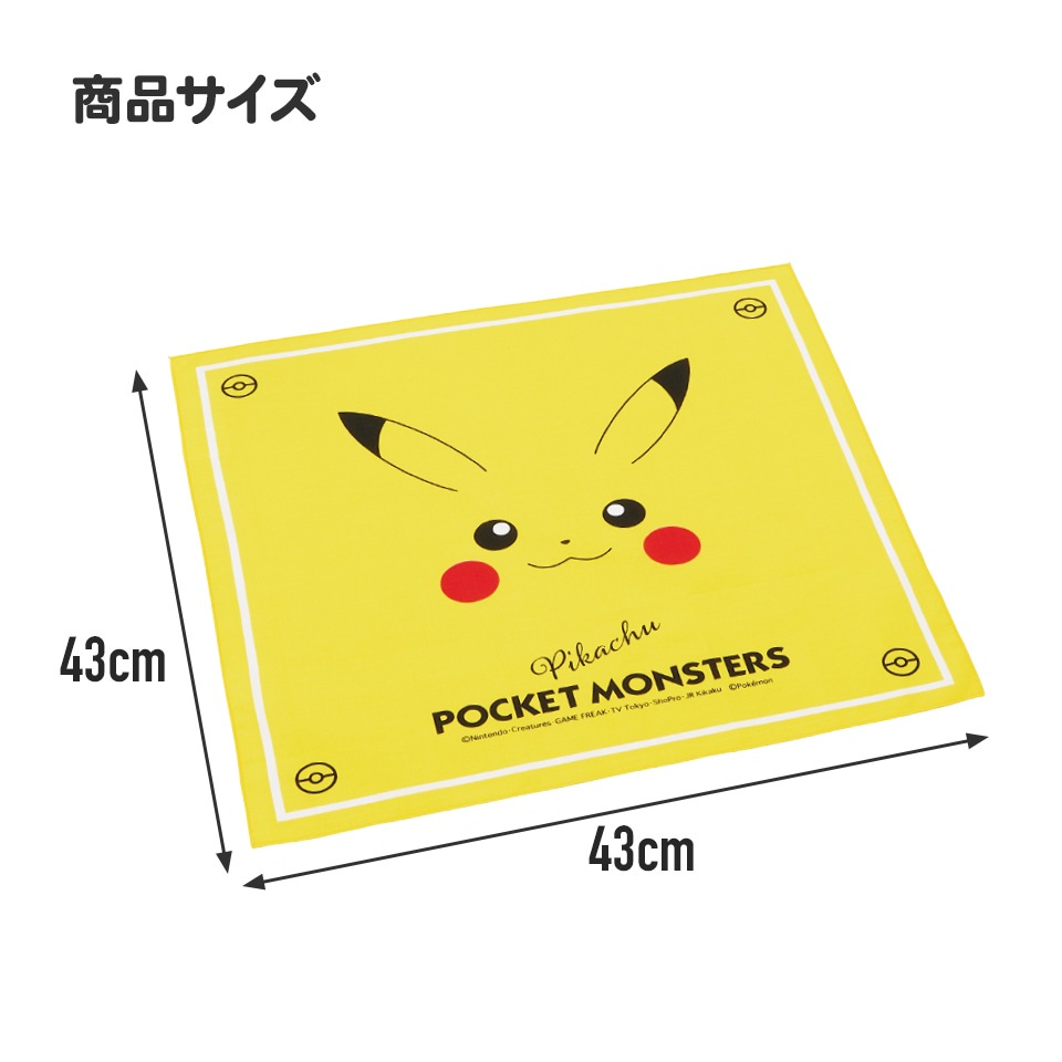 ランチクロス ピカチュウフェイス23／KB4_4973307634994