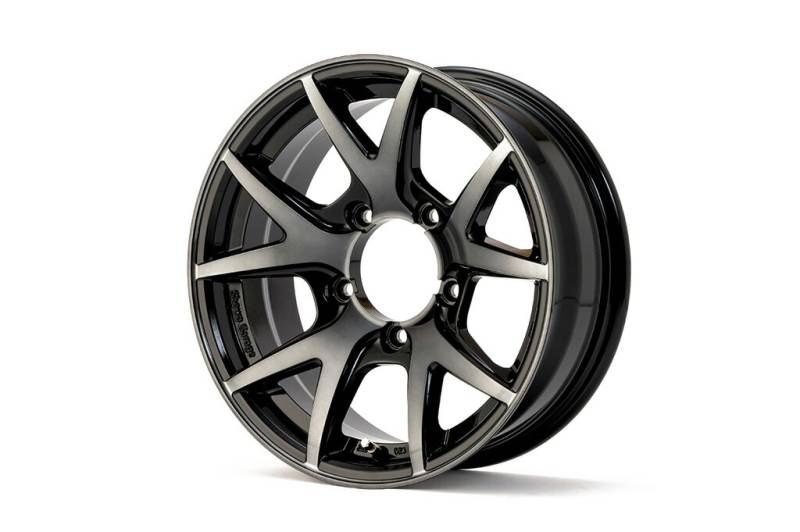 INSPIRE X 16×6.0J±0 ブラックポリッシュ 1本 ジムニーシエラ