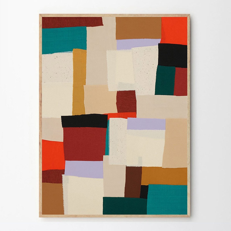 n*◇様 アートポスター Murmurations Brown 北欧 デンマーク n*◇様