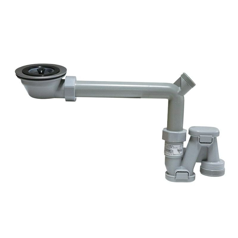 小型横引きKITトラップセット G2ネジ A蓋 TO-1024A-S | キッチン用排水