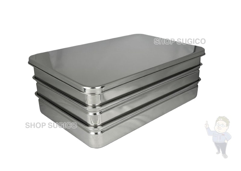 18-8 番重バット 大 浅型8cm SH-5537-08 | SUGICO ORIGINAL,番重