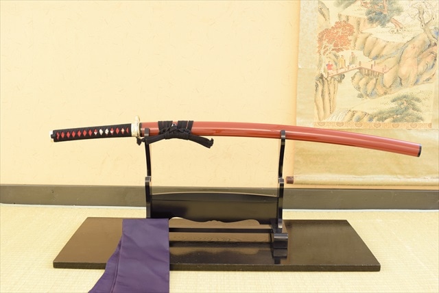 即納品 一期一振 豊臣秀吉佩刀 亜鉛合金刀身 刀袋付 高級模造刀