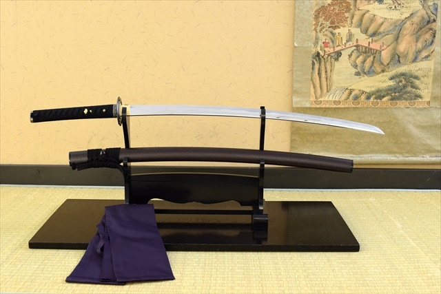 宮本武蔵拵え 亜鉛合金刀身 刀袋付 高級模造刀｜【公式】模造刀・居合