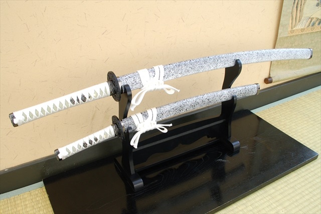 白石目 大刀 小刀セット 模造刀｜【公式】模造刀・居合刀の専門店「忍屋」